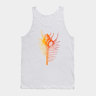 Venus Comb Murex Shell In Sunset Colors Tank Top